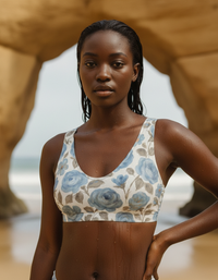 Blue Aura Harmony Padded Bikini Top