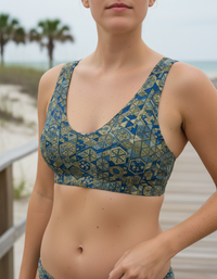Rhodonite Yuzu Padded Bikini Top