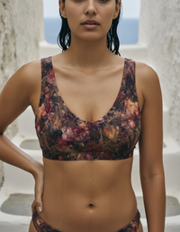Amaranth Serenade Padded Bikini Top