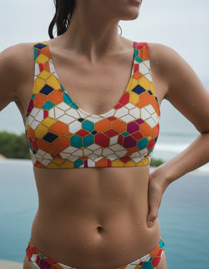 Burnt Sienna Yugen bikini tops