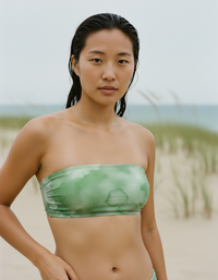 Sycamore Mosaic Bandeau Bikini Top
