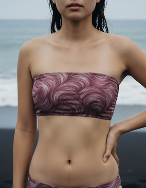 Dusty Rose Lumina bikini tops