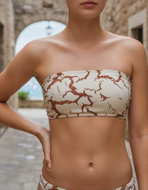 Burnt Sienna Vector bikini tops