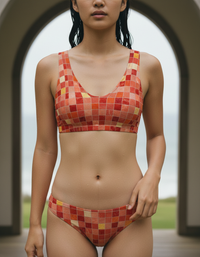 Lava Falls Kaleido Padded Bikini Top