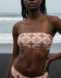 Tea Rose Mizuki Bandeau Bikini Top