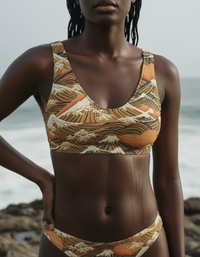 Amber Haze Kaze Padded Bikini Top