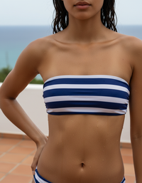 Marina Harbor Bandeau Bikini Top