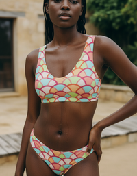 Tea Rose Hoshi Padded Bikini Top