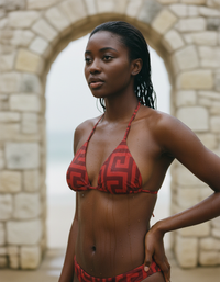 Radiant Glow Akari Padded String Bikini Top