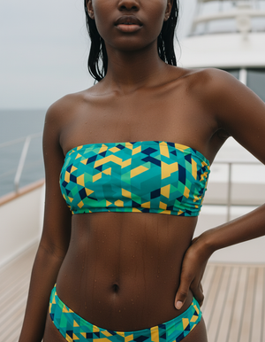 Turquoise Nami bikini tops