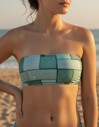 Jelly Mint Sumi Bandeau Bikini Top