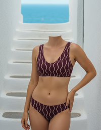 Amaranth Kizuna Padded Bikini Top