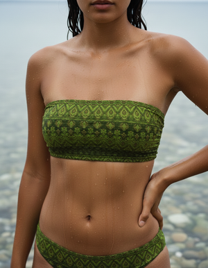 Lime Serenade bikini tops