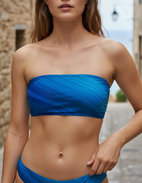Marina Spectrum Bandeau Bikini Top
