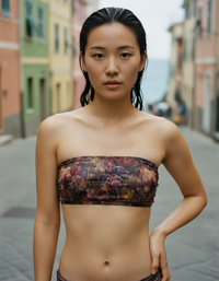 Amaranth Serenade Bandeau Bikini Top