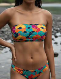 Muskmelon Yugen Bandeau Bikini Top