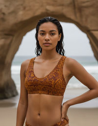 Wave Crest Mana Padded Bikini Top