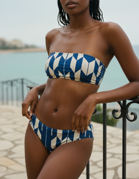 Marina Sakura Bandeau Bikini Top