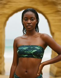 Runway Emerald Breeze Bandeau Bikini Top