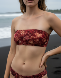 Lava Falls Serenade Bandeau Bikini Top