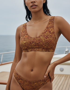 Lava Falls Nami Bikini Top Padded Bikini Top — Dripper