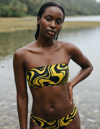 Ocean Wave Eclipse Bandeau Bikini Top