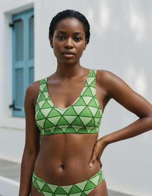 Sycamore Koi Bikini Top Padded Bikini Top — Dripper