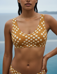 Amber Haze Tide Padded Bikini Top