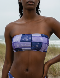 Rhodonite Sumi Bandeau Bikini Top