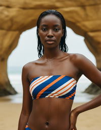 Rhodonite Vivid Bandeau Bikini Top