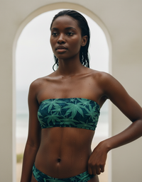 Rhodonite Kumo Bandeau Bikini Top