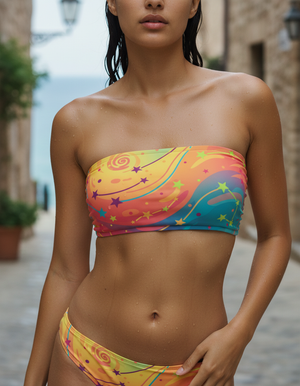 Astral Bikini Top Bandeau Bikini Top — Dripper