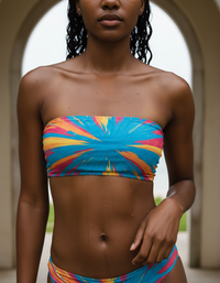 Serene Flight Bandeau Bikini Top