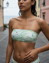 Jelly Mint Astral Bandeau Bikini Top