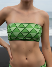 Sycamore Koi Bandeau Bikini Top