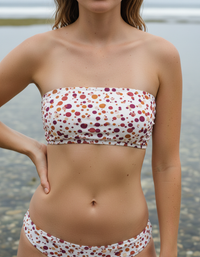 Coral Nimbus Bandeau Bikini Top