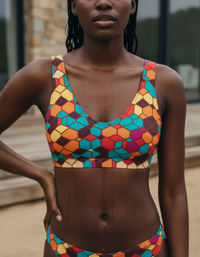 Coral Yugen Padded Bikini Top