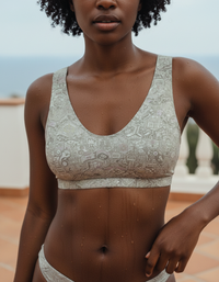 White Onyx Nami Padded Bikini Top