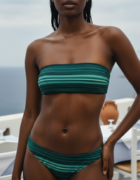 Alexandrite Pulse Bandeau Bikini Top