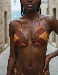 Mountain Melody Andes Padded String Bikini Top