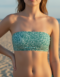 Runway Emerald Banyu Bandeau Bikini Top