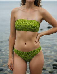Lime Nami Bandeau Bikini Top