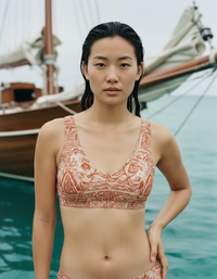 Coral Mana Padded Bikini Top