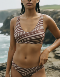 Dusty Rose Sway Padded Bikini Top