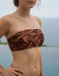 Burnt Sienna Aether Bandeau Bikini Top