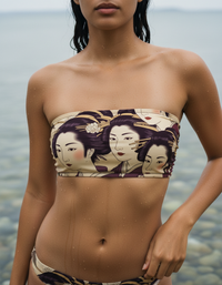 Rhodonite Yume Bandeau Bikini Top