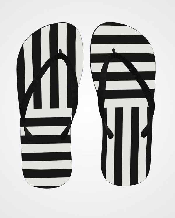 Stripe Collection flip flops