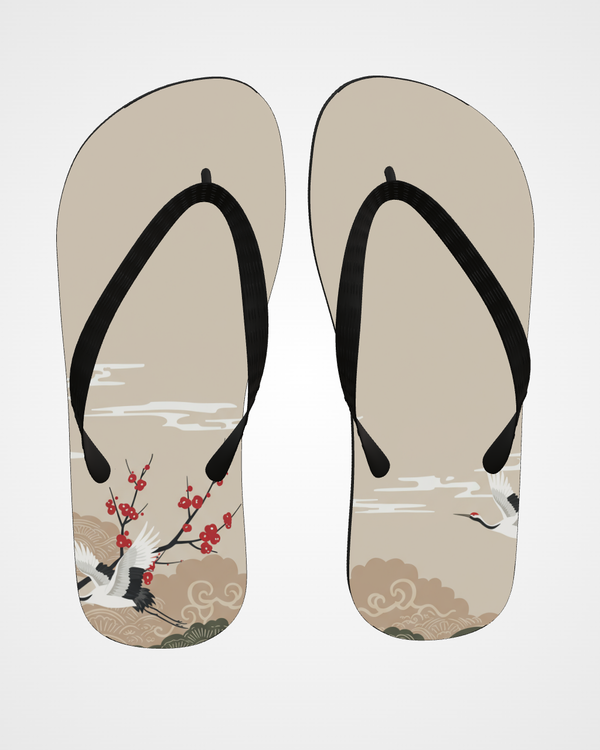 Crane & Mist flip flops