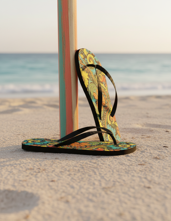 Tapestry Flip Flops bikini — Dripper