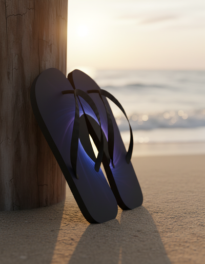 Obsidian Flip Flops flip flops